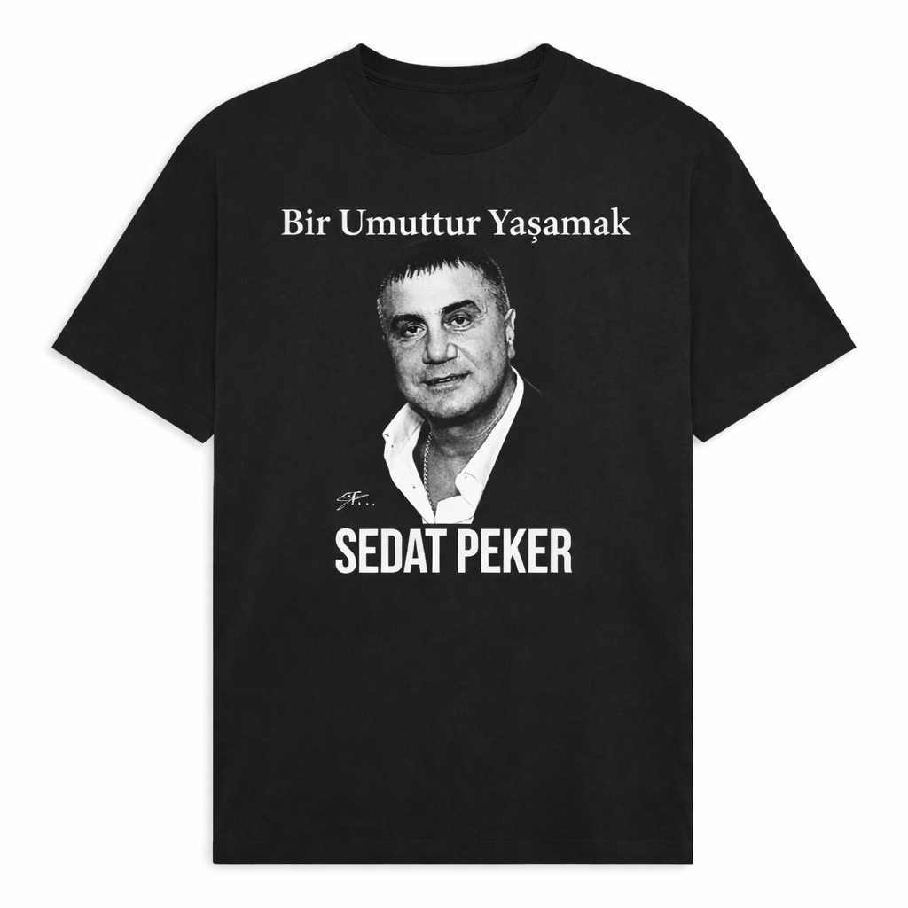 Reis Baskılı Oversize T-Shirt