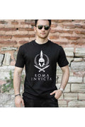 ROMA Oversize Kalıp Unisex Model Bisiklet Yaka T-shirt