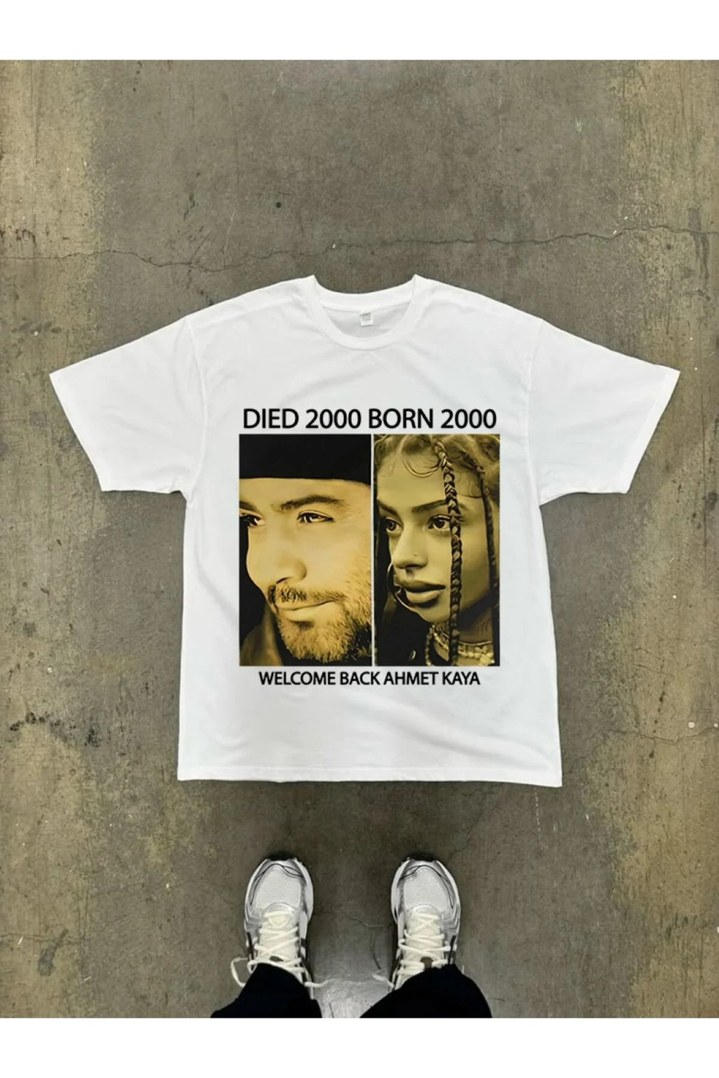 Ahmet Kaya Alızade Welcome Back Tasarım Tshirt