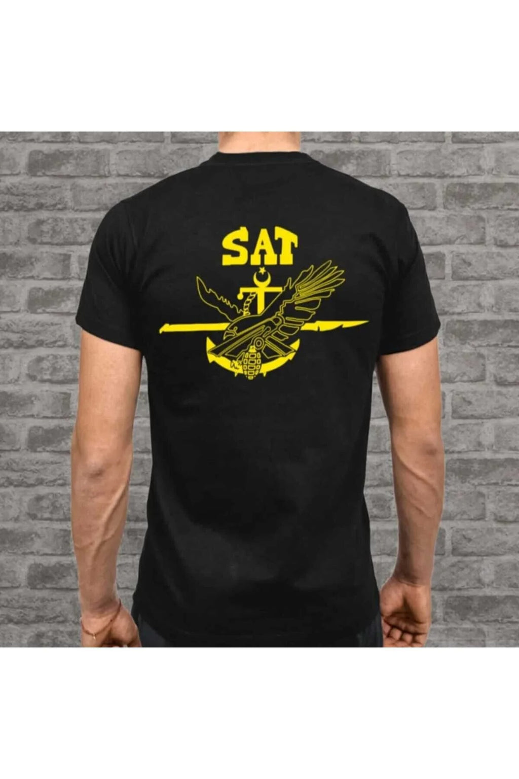SAT KOMANDO BASKILI T-SHİRT