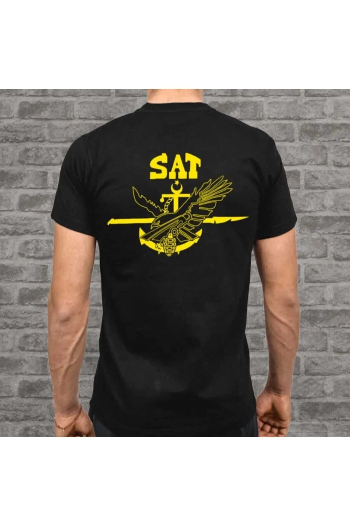SAT KOMANDO BASKILI T-SHİRT