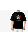 Özgür Filistin Baskılı T-shirt Ebu Ubeydi Hamas Tshirt