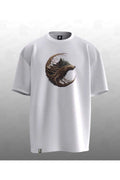 BOZKURT TÜRK SEMBOLÜ BASKILI T-SHIRT
