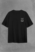 Unisex Muay Thai Baskılı Oversize %100 Pamuk T-shirt